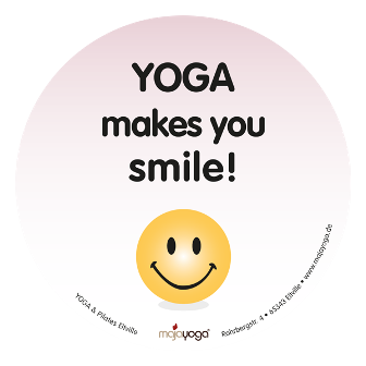 Yoga makes you smile